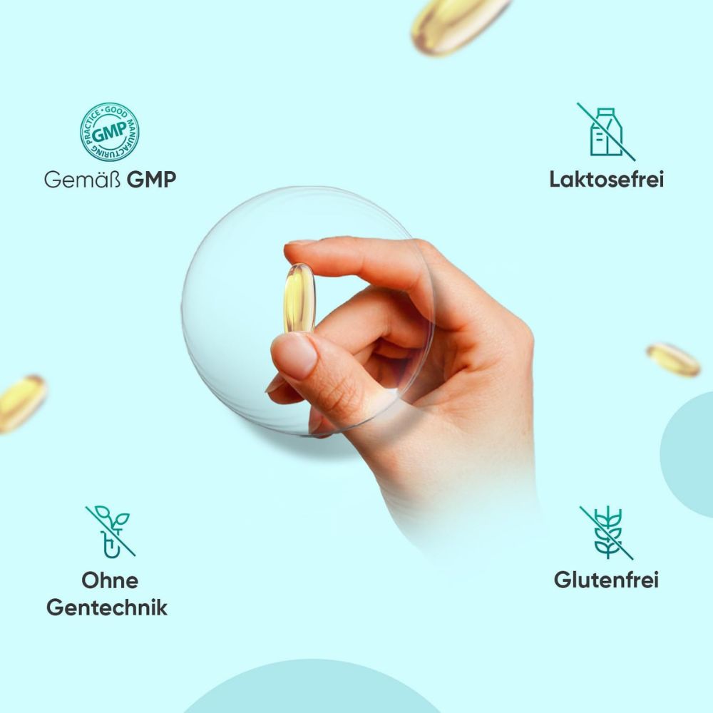 WeightWorld | Omega 3 Fischöl für Herz, Gehirn, Augen & Energie - 240 Weichkapseln