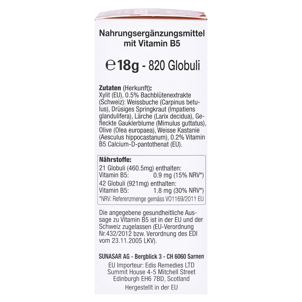 Edis Prüfungsvorbereitung Bachblüten Globuli