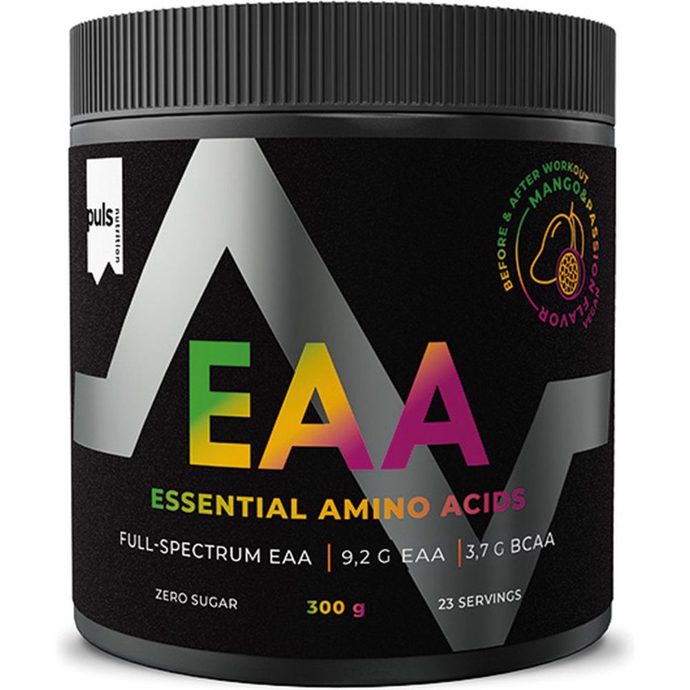 Puls Nutrition | EAA Mango & Passion mit essentielle Aminosäuren - 300 g