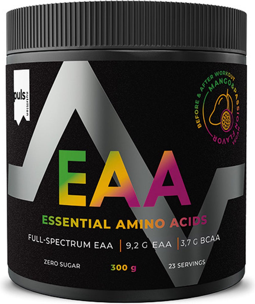 Puls Nutrition | EAA Mango & Passion mit essentielle Aminosäuren - 300 g
