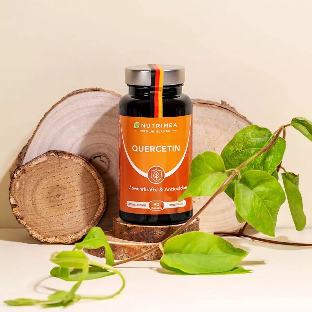Nutrimea | Quercetin Bromelain Komplex – Mit Vitamin C aus Acerola – 90 Kapseln