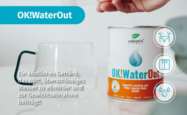 Nature's Finest I OK!WaterOut I Entwässerung gegen Blähungen