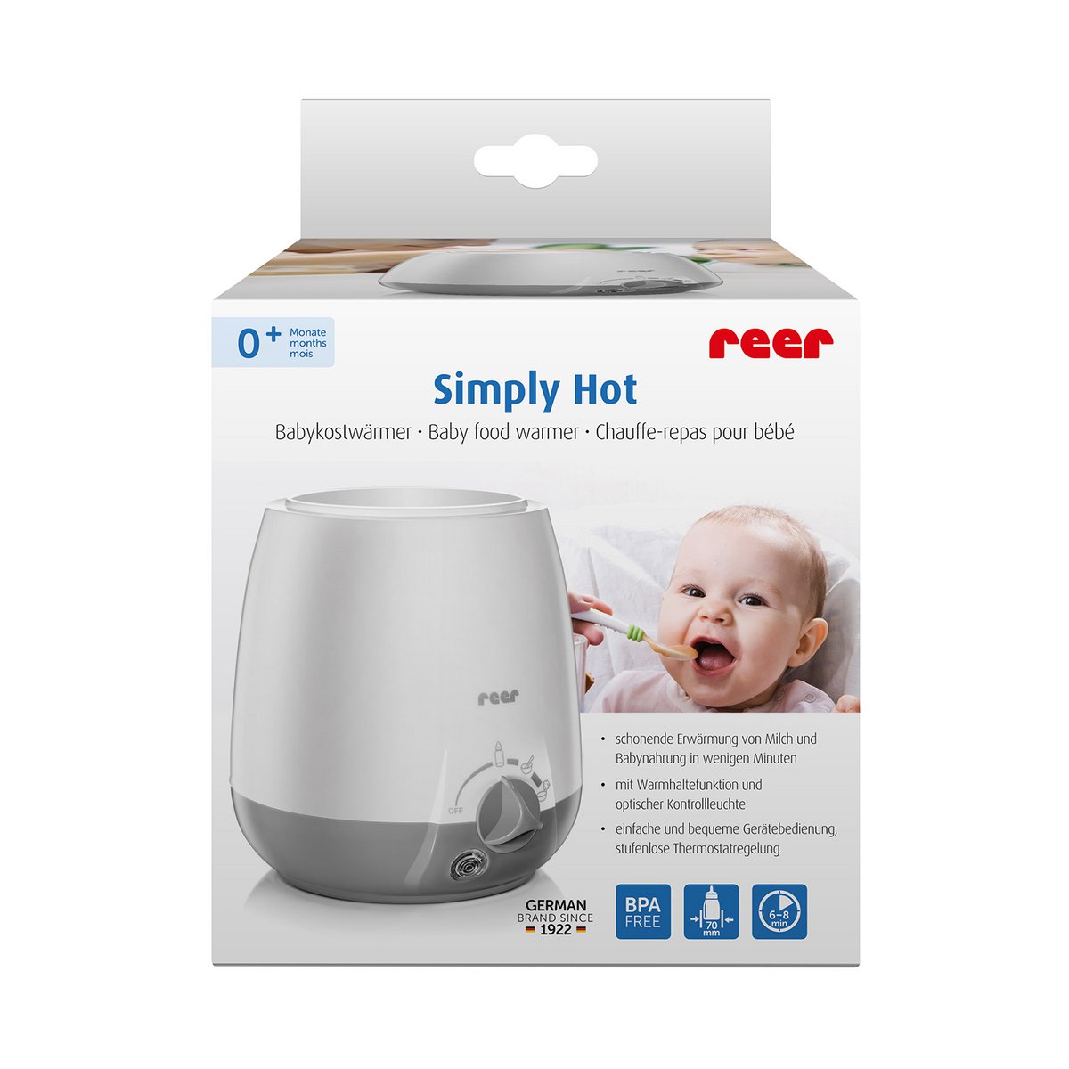 reer | Simply Hot Babykostwärmer