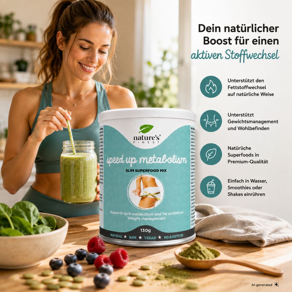 Nature's Finest I Speed Up Metabolism für Beschleunigung des Stoffwechsels