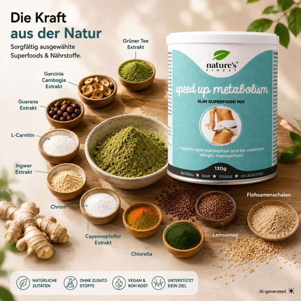 Nature's Finest I Speed Up Metabolism für Beschleunigung des Stoffwechsels