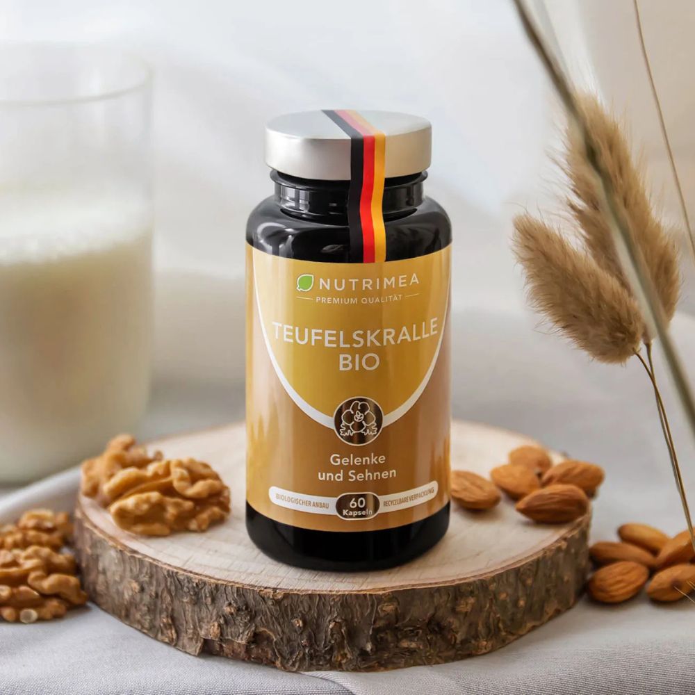 Nutrimea | Teufelskralle BIO (Harpagophytum) – 60 Kapseln