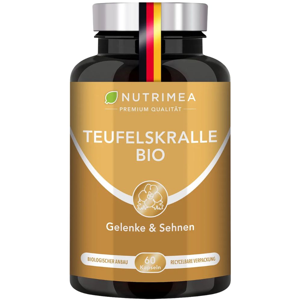 Nutrimea | Teufelskralle BIO (Harpagophytum) – 60 Kapseln