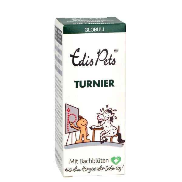 Edis Pets Turnier Bio Bachblüten Globuli für Pferde