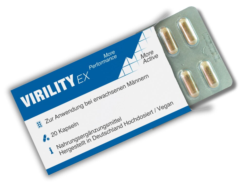 Virility Ex | Kapseln für den aktiven Mann - 20 St.
