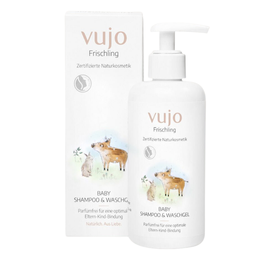 Baby Shampoo & Waschgel | vujo Frischling | Babypflege