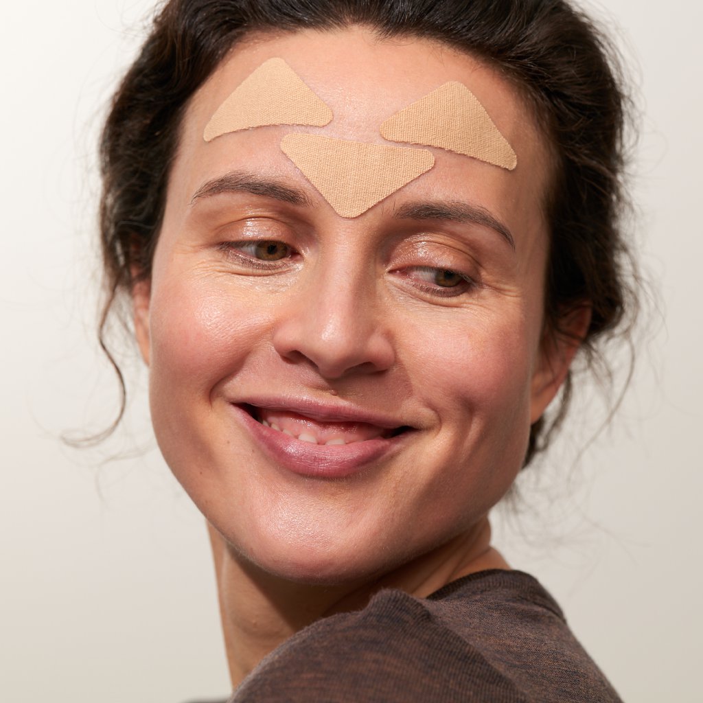 APRICOT I Gesicht Pads mit Hyaluron I Stirnfaltenreduzierung I MINI PACK - Alte version