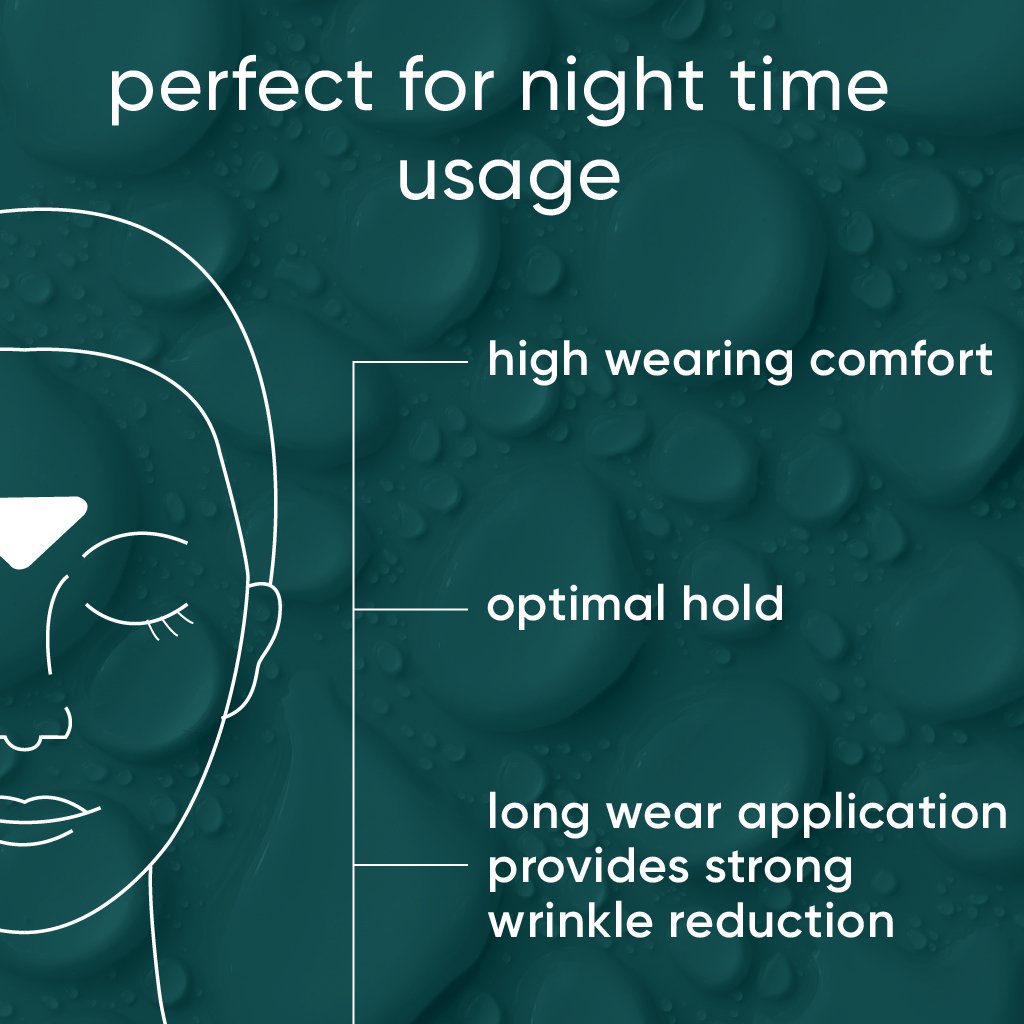 APRICOT I Gesicht Pads mit Hyaluron I Stirnfaltenreduzierung I MINI PACK - Alte version