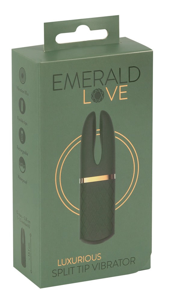 Vibrator | Emerald Love | Split Tip