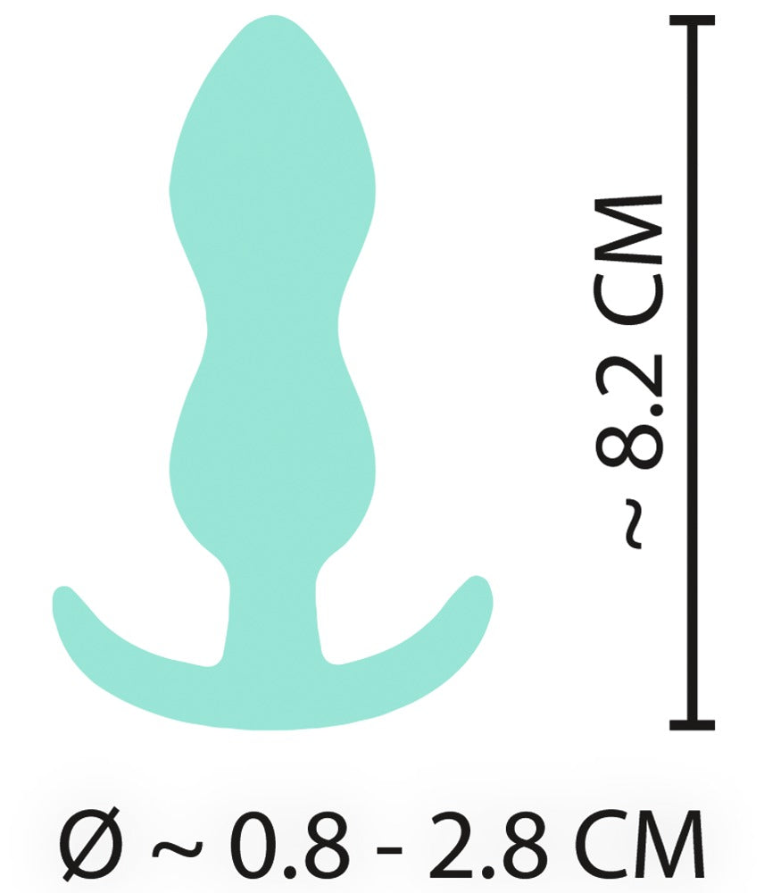 Mini Analplug Türkis