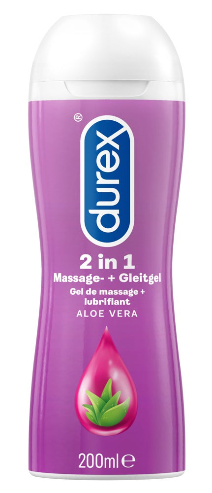 Massage & Gleitgel | Durex | 2in1