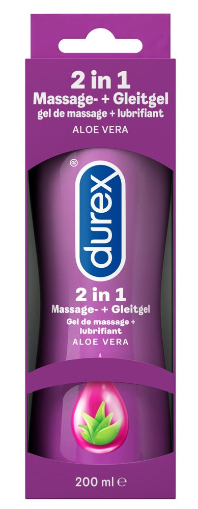 Massage & Gleitgel | Durex | 2in1