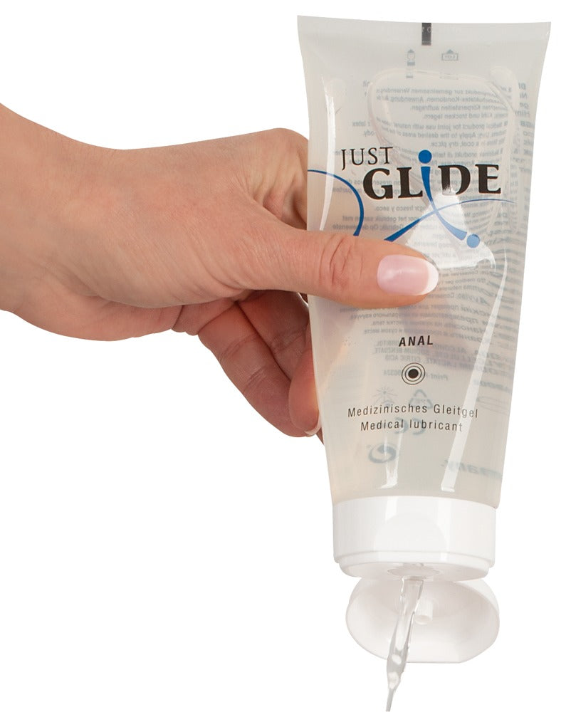 Anal Gleitgel | Just Glide | Medizinisches Gleitgel auf Wasserbasis 200 ml