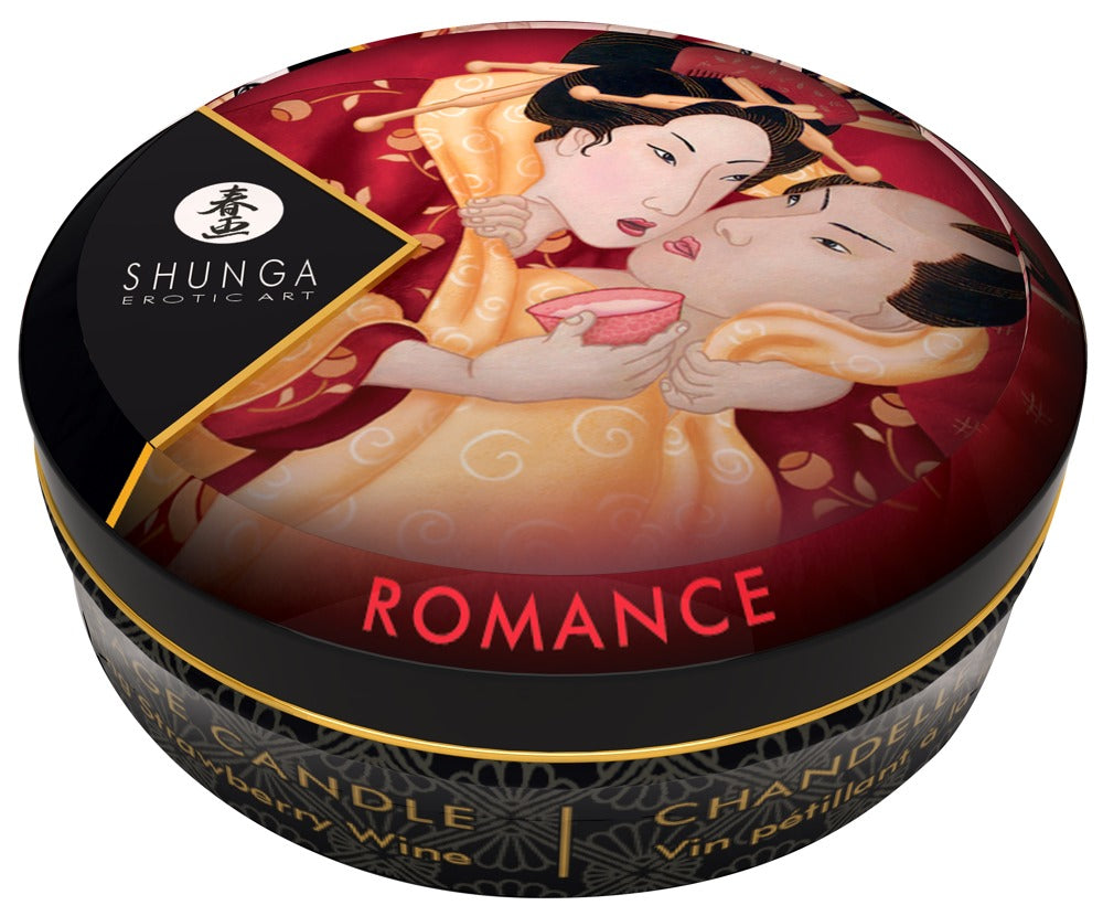 Mini Massage Kerze | Shunga | Strawberry Sparkling Wine