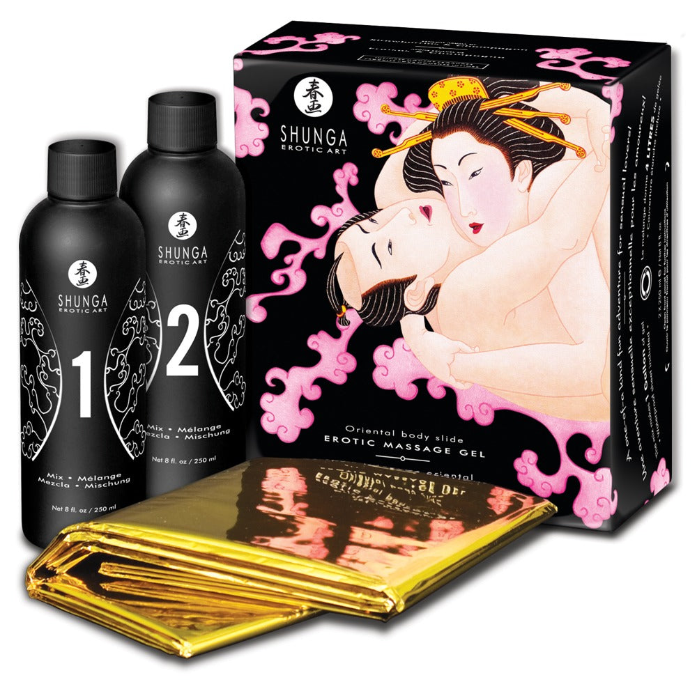 Massage Set | Shunga | Oriental Body Slide