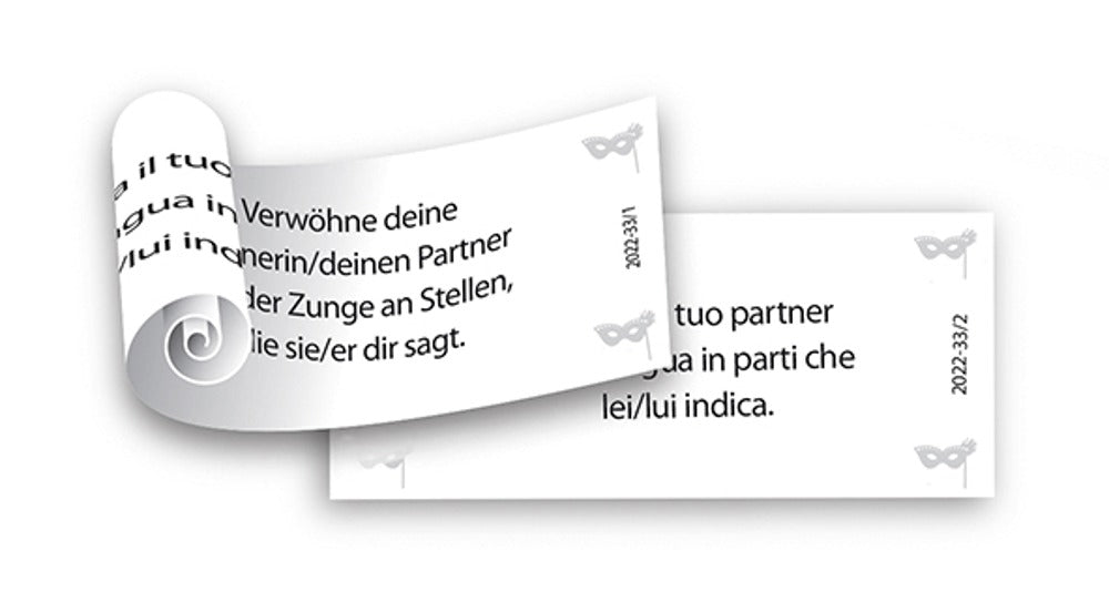 Erotisches Spiel für Paare | tease & please | Herz voller Erotik
