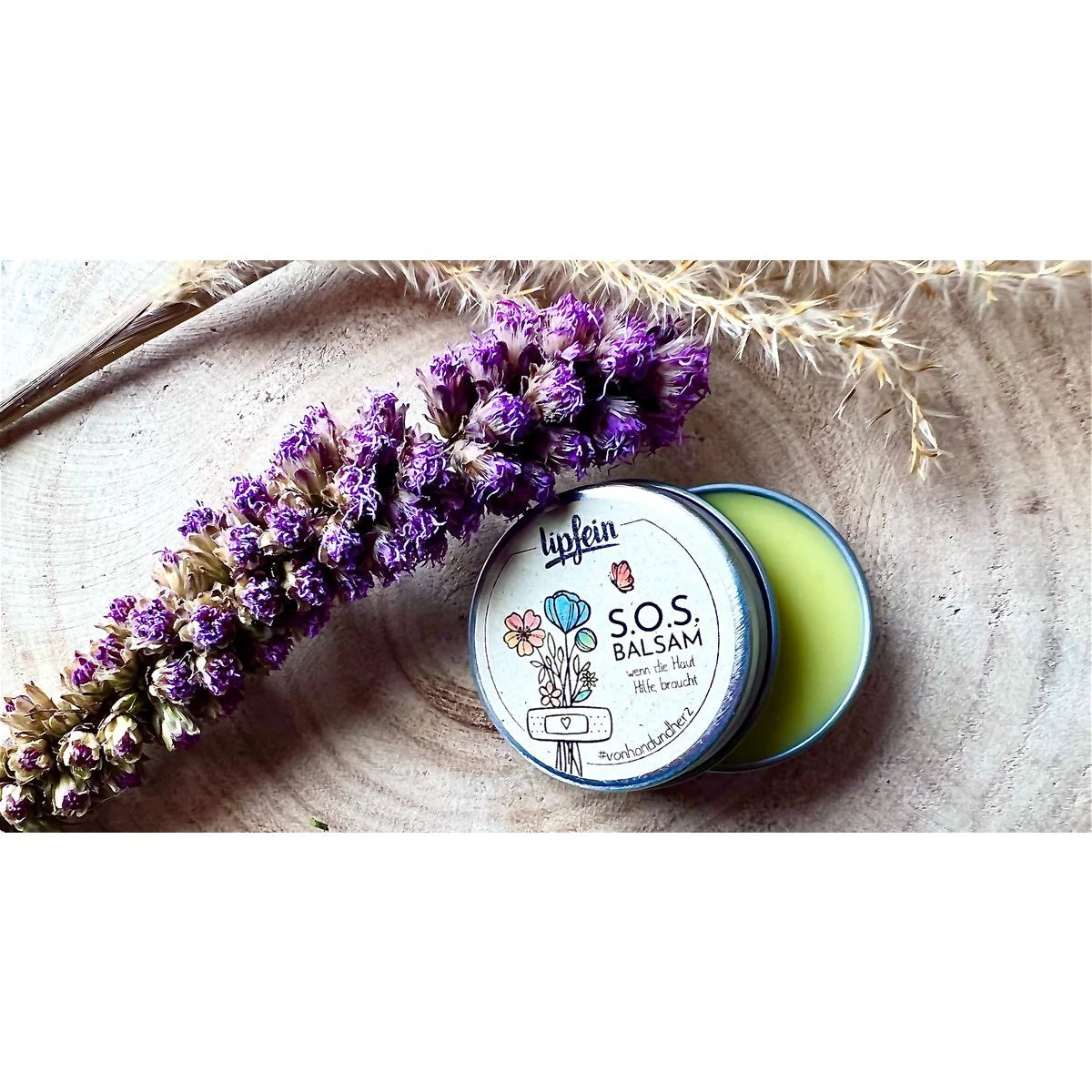 SOS-Lippen Balsam | Lipfein | 14g Dose