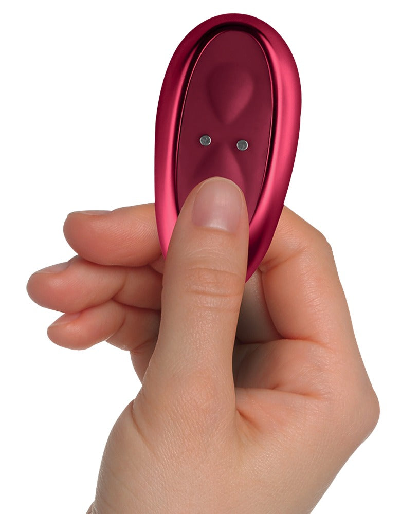 2in1 Vibrator | Rocks-Off | Ruby Glow Blush