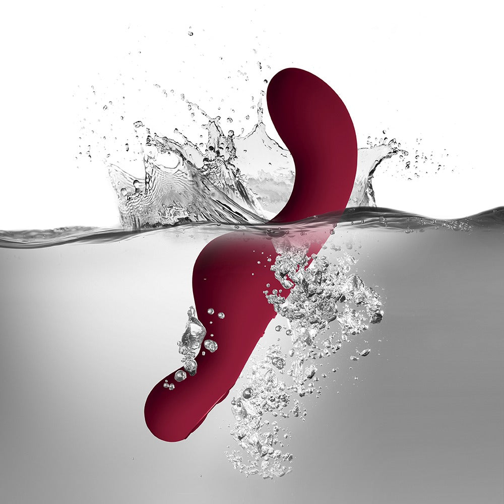 2in1 Vibrator | Rocks-Off | Ruby Glow Blush