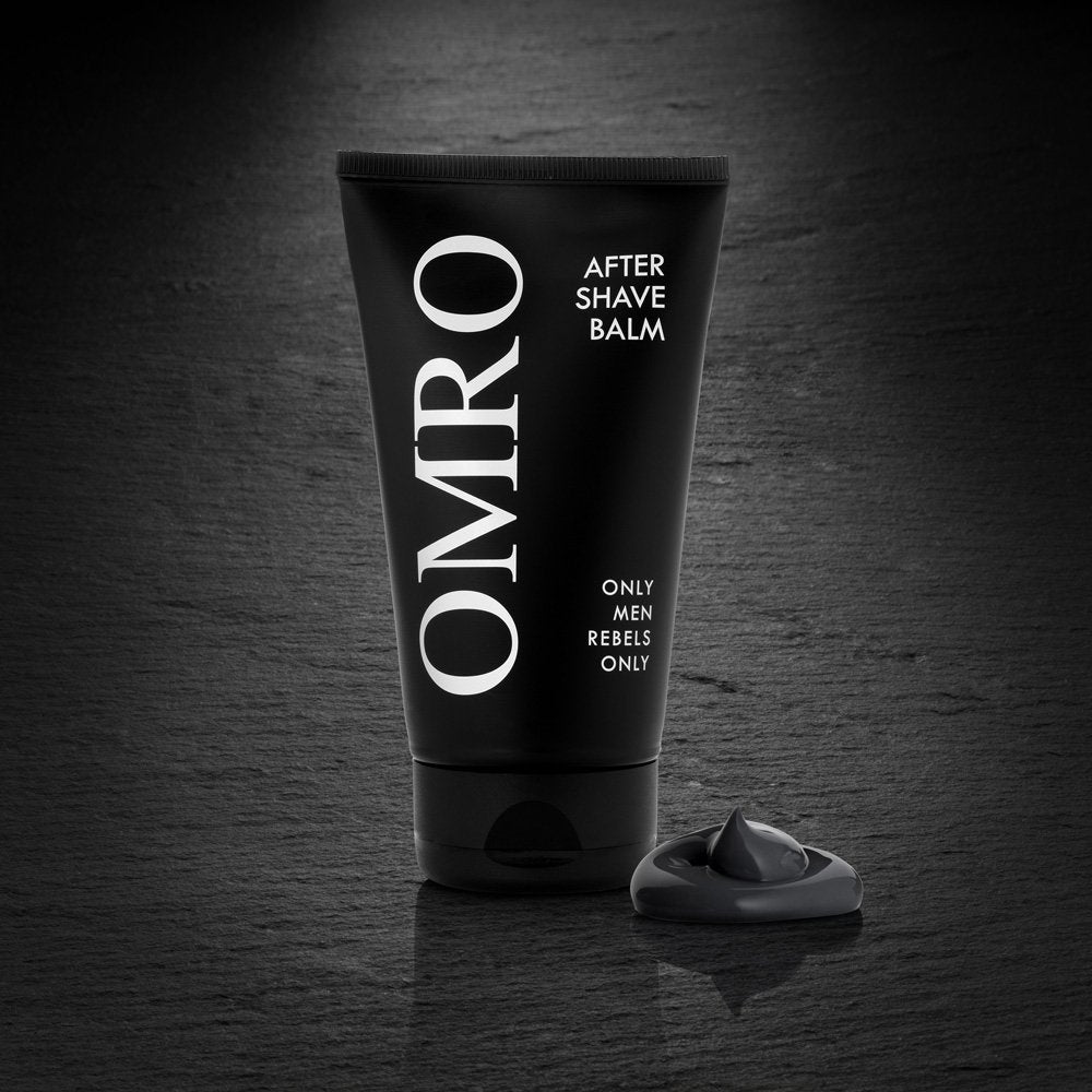 Natürlicher AFTER SHAVE BALM | OMRO | mit Magnesium, Zink, Vitaminen, Kohlenstoff 100ml
