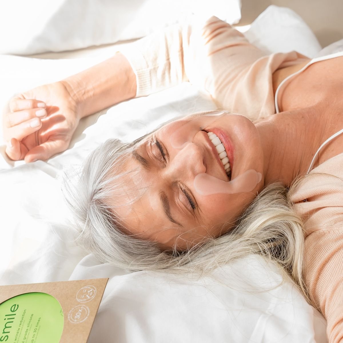 APRICOT I Mund Pads mit Hyaluron "I love your smile" - 30 Behandlungen