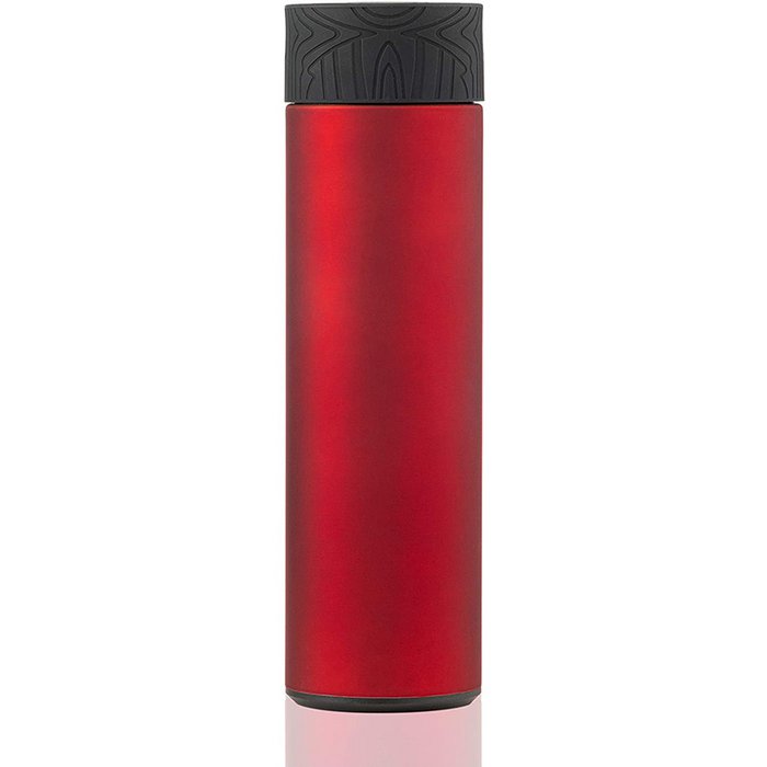 Thermo Teeflasche mit Sieb Rubin Red | BOHORIA
