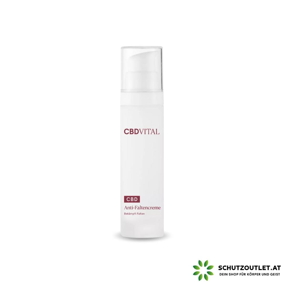 Anti-Faltencreme mit CBD