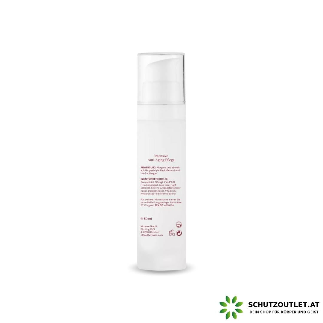 Anti-Faltencreme mit CBD