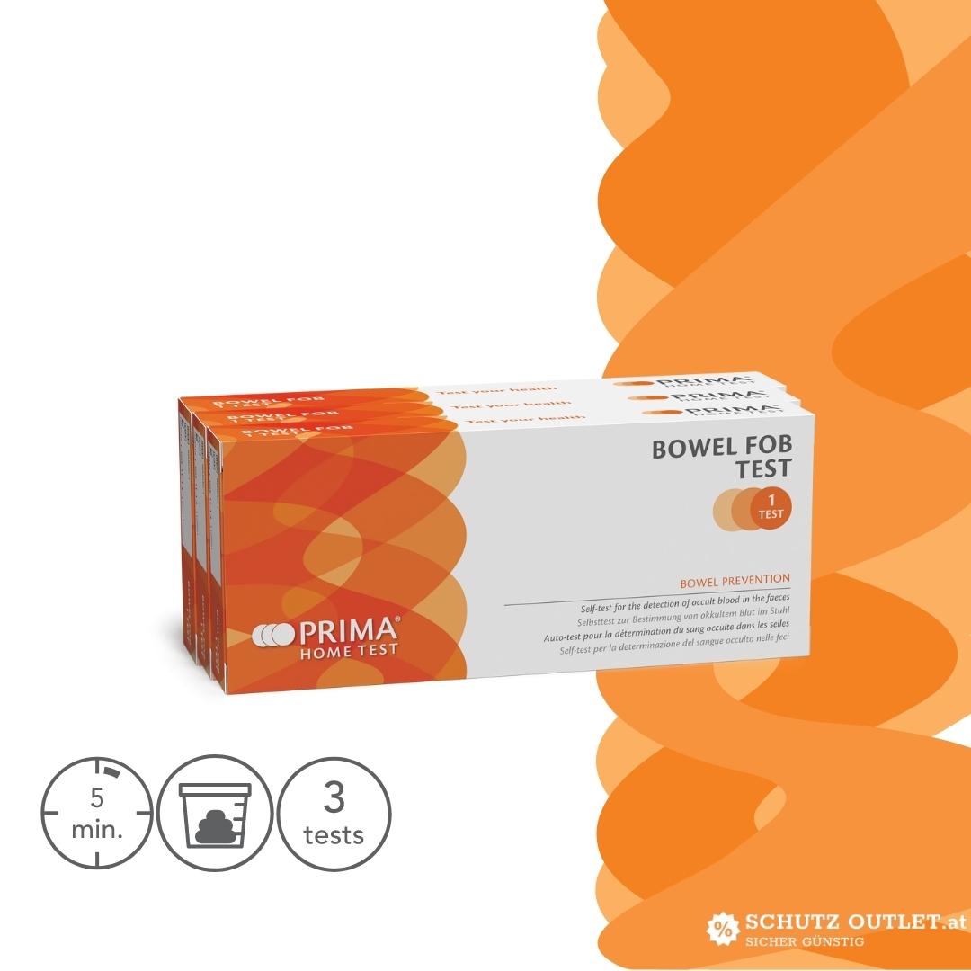 PRIMA | Darm FOB Home Test | Selbsttest zur Bestimmung von okkultem Blut