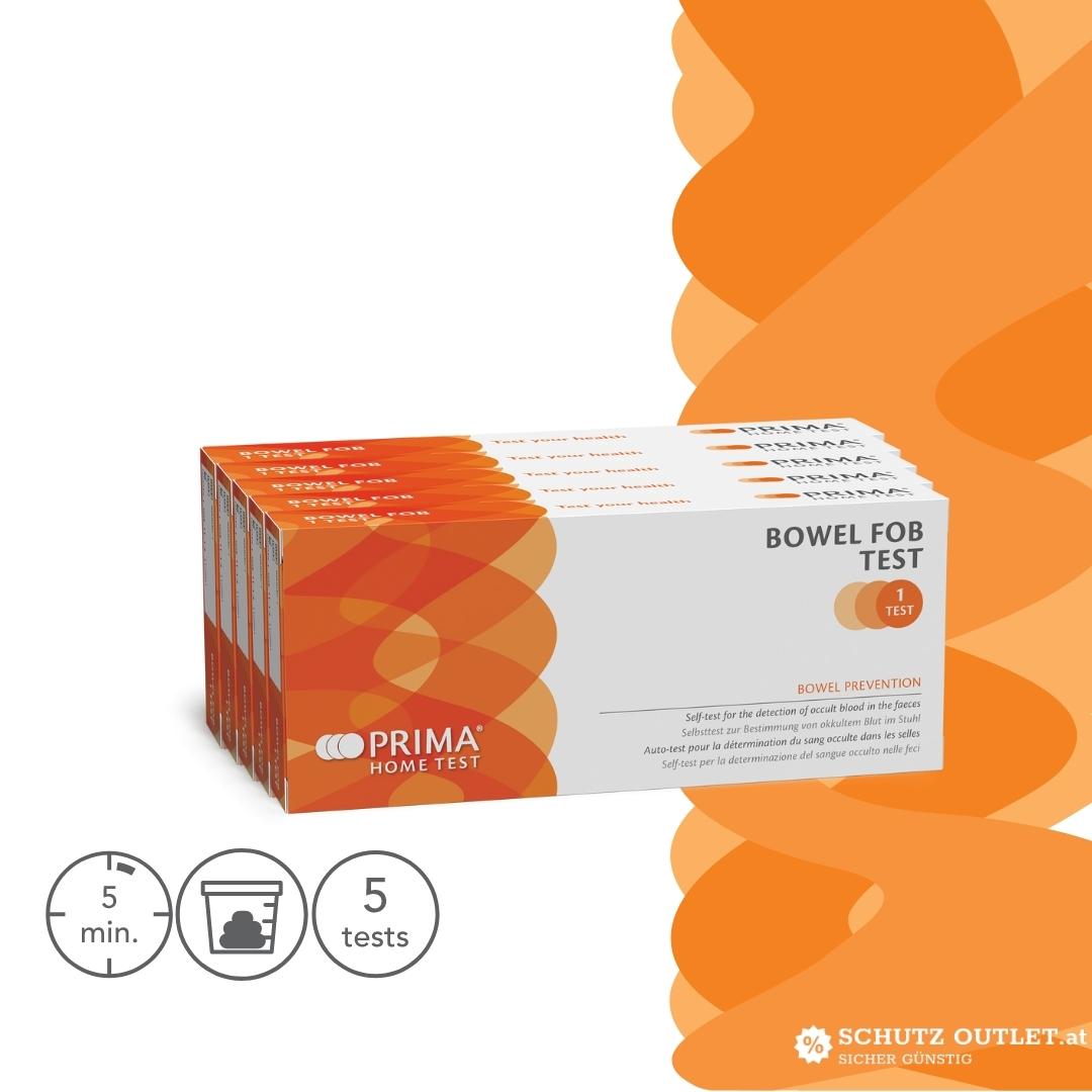 PRIMA | Darm FOB Home Test | Selbsttest zur Bestimmung von okkultem Blut