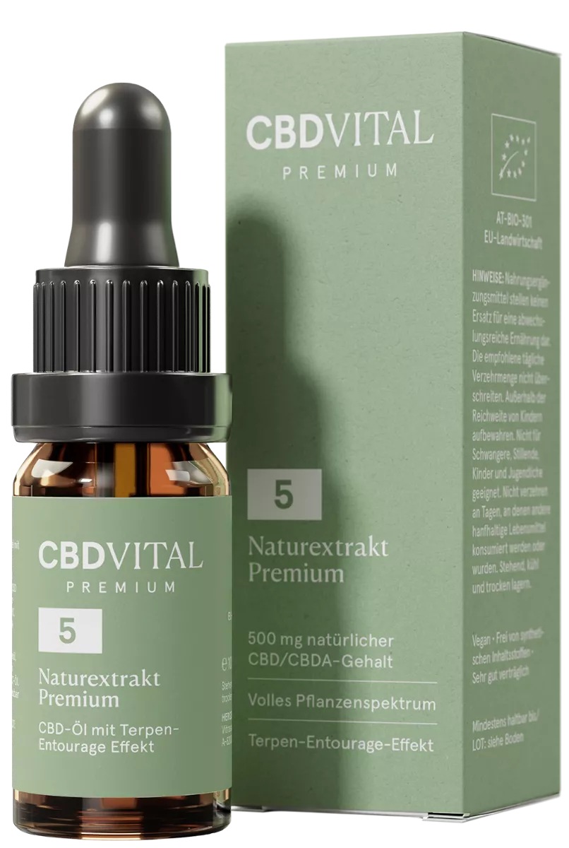 CBD Breitband PREMIUM Öl 5% I CBD Vital I Breitspektrum