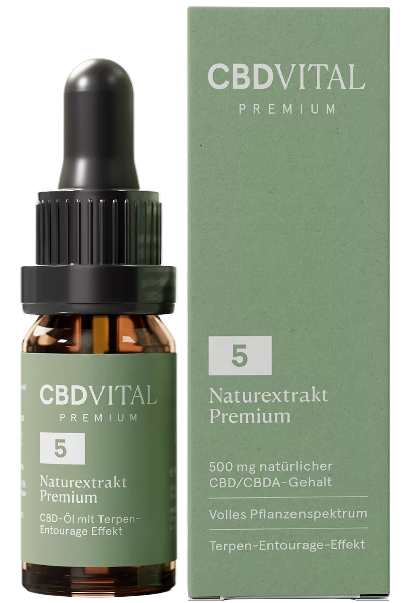 CBD Breitband PREMIUM Öl 5% I CBD Vital I Breitspektrum