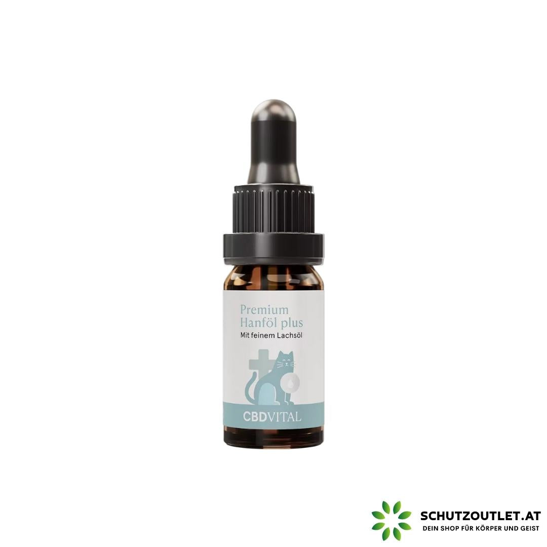 CBD Hanföl für Katzen I CBD Vital I Terpenfreies Premium Hanföl