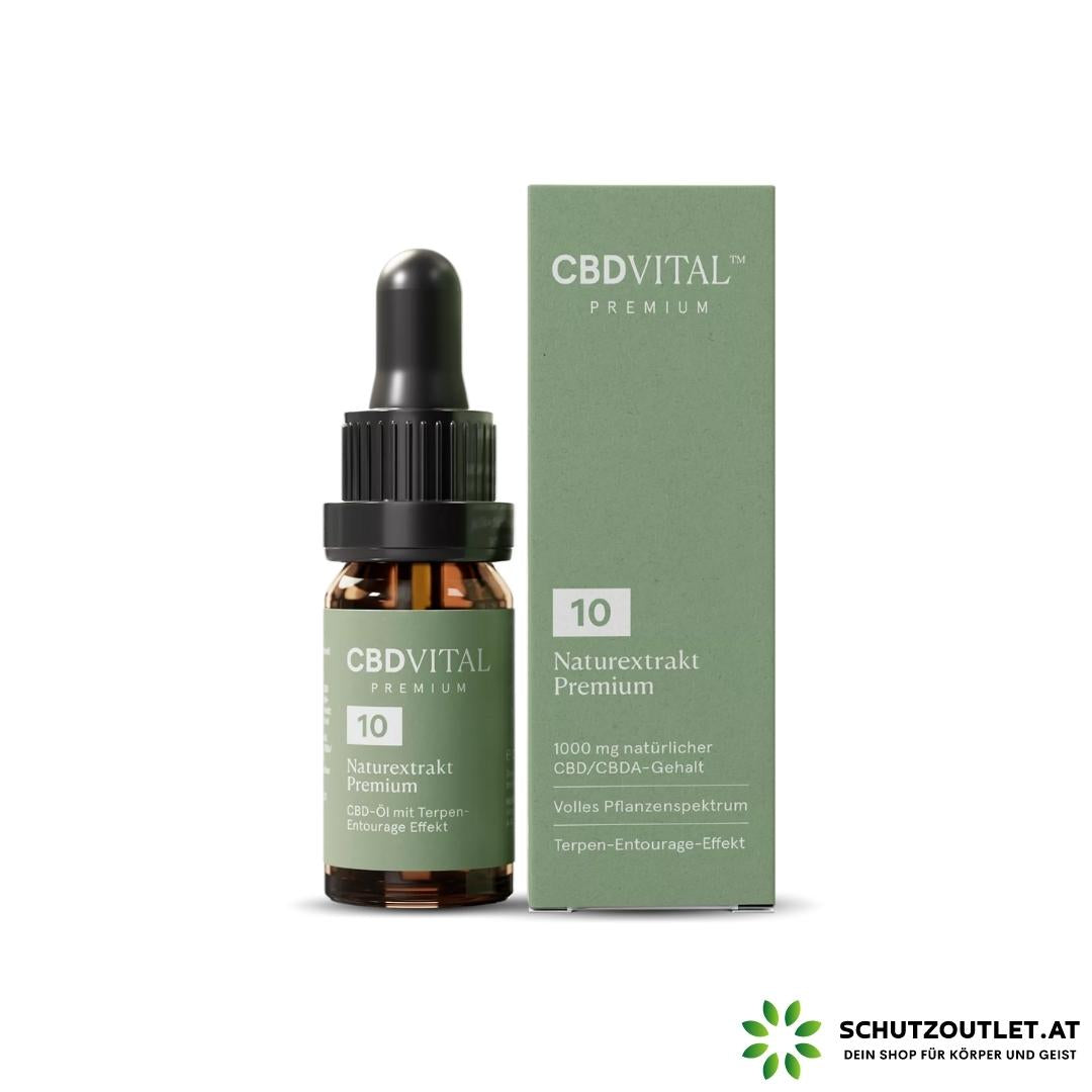 CBD Naturextrakt PREMIUM Öl 10% I CBD Vital I Vollspektrum