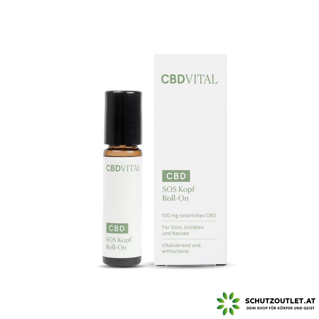 CBD SOS Kopf Roll-On I CBD Vital I Perfekt für unterwegs