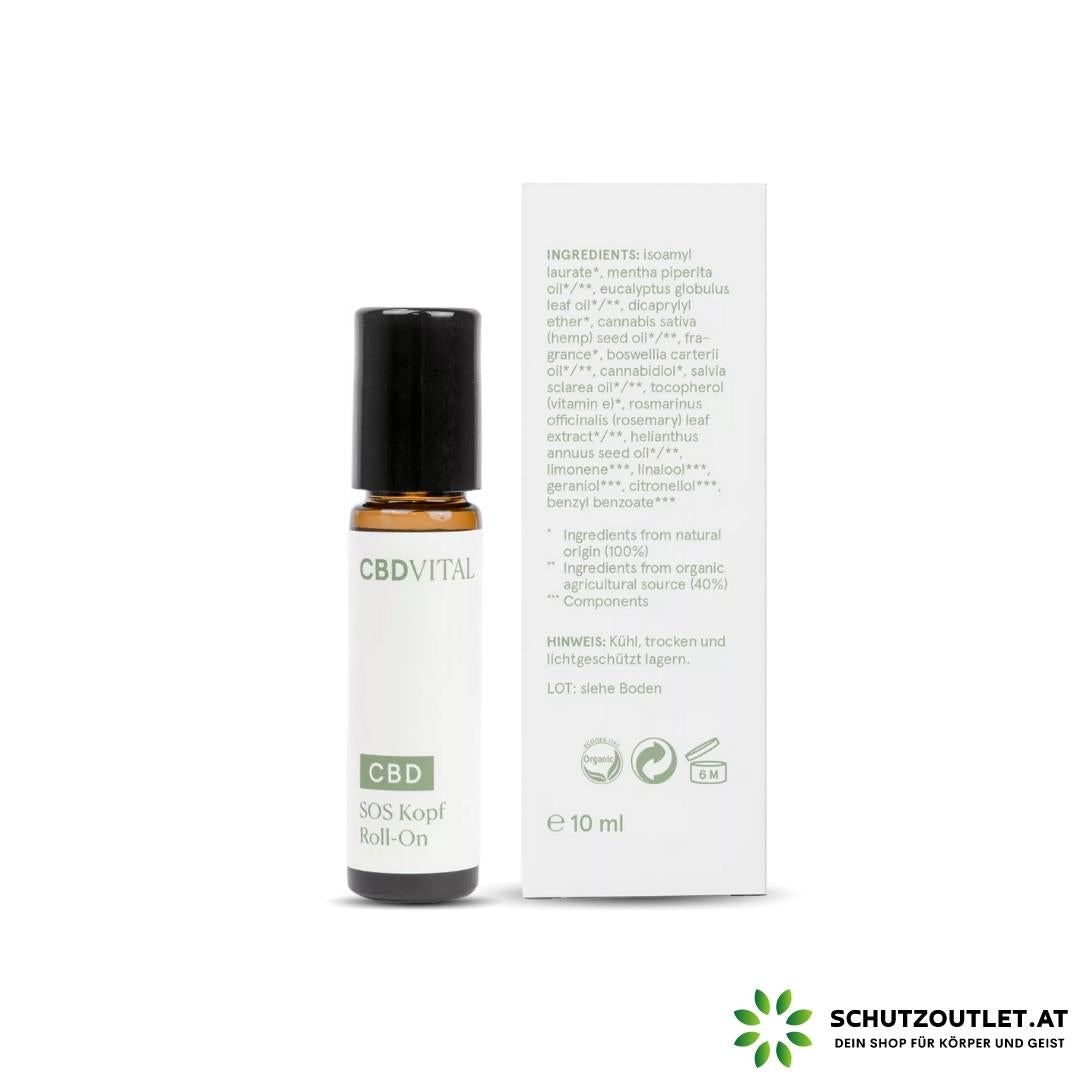 CBD SOS Kopf Roll-On I CBD Vital I Perfekt für unterwegs