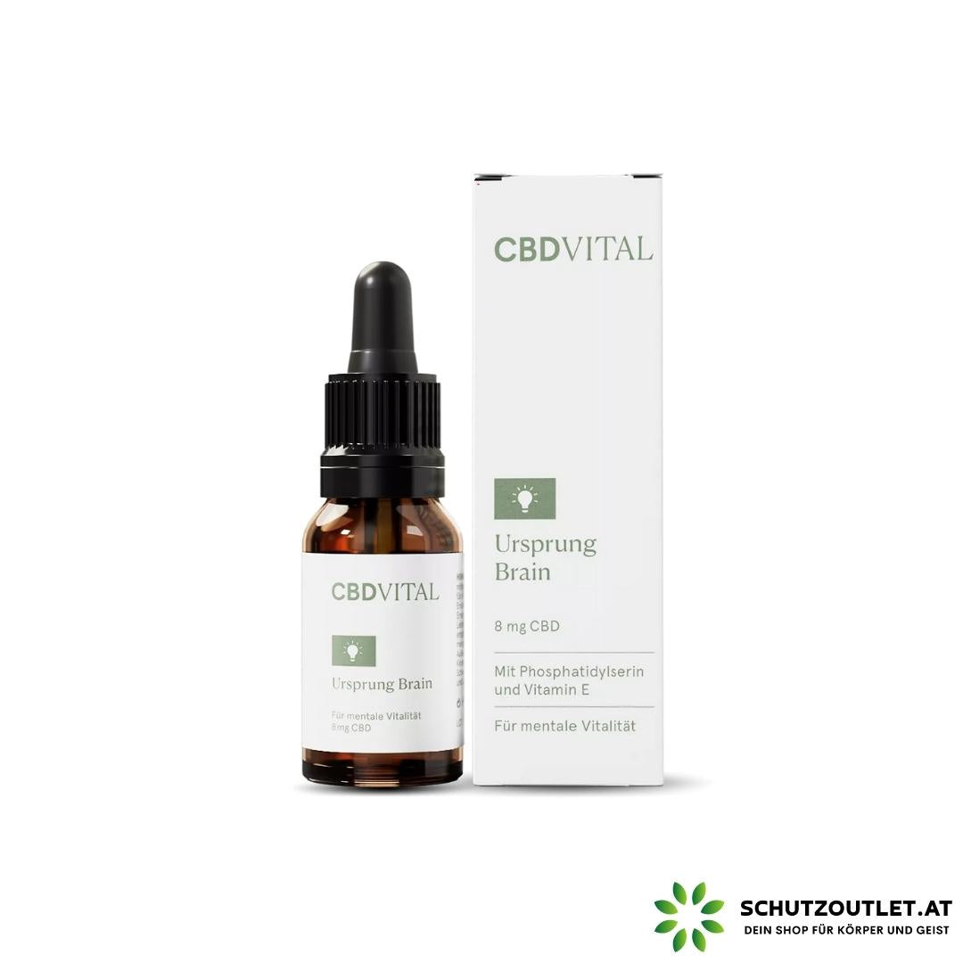 CBD Ursprung BRAIN I CBD Vital I Für Gedächtnis & geistige Fitness