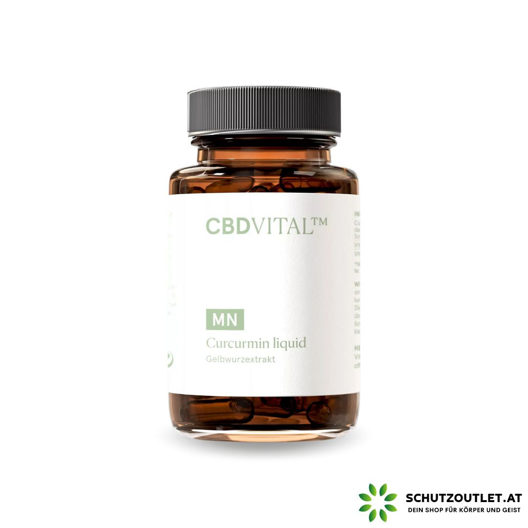 Curcumin liquid I CBD Vital I Mit Vitamin D3 und Vitamin E