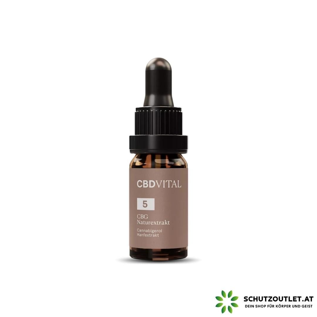 CBG Öl Naturextrakt 5% I CBD Vital I Cannabigerol Hanfextrakt