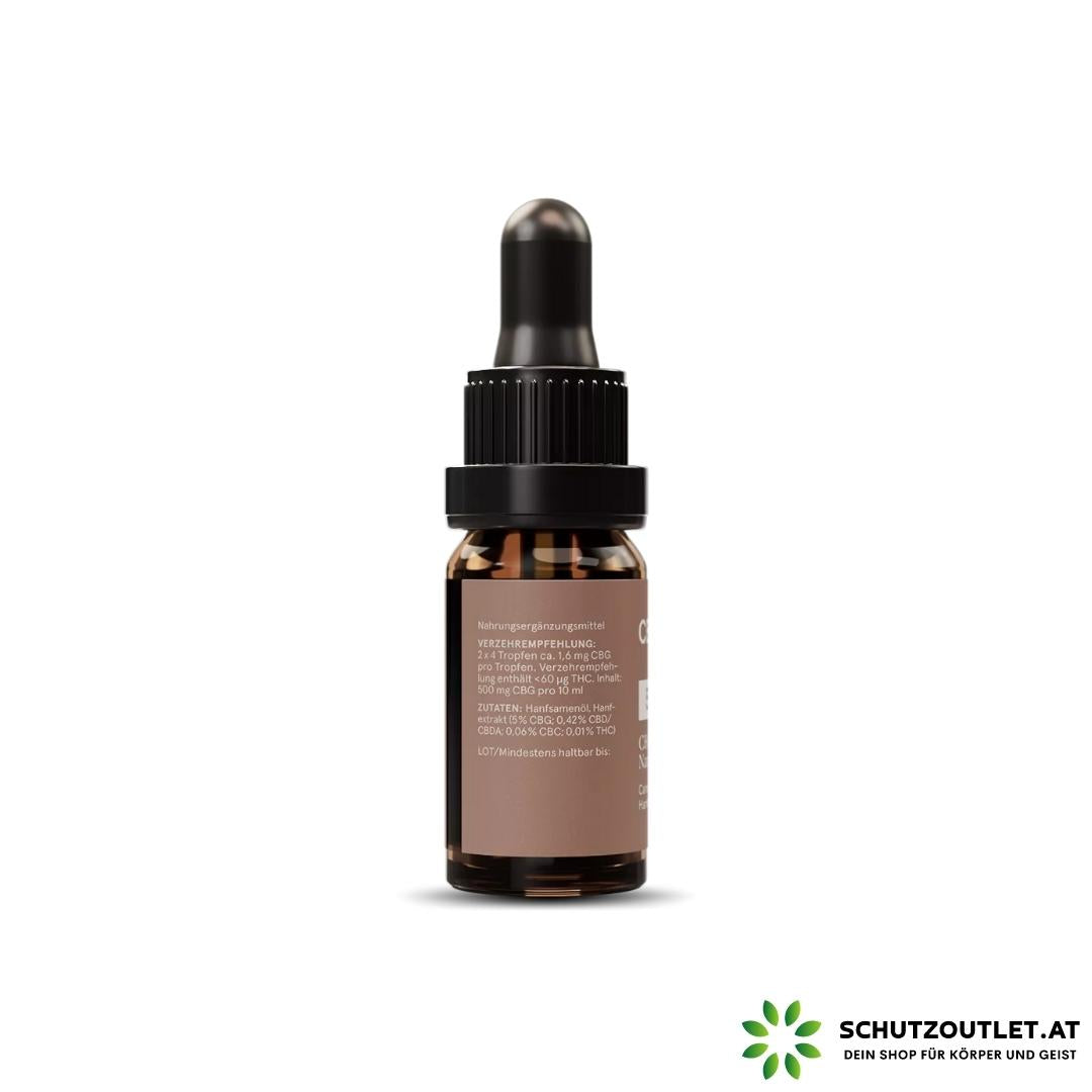 CBG Öl Naturextrakt 5% I CBD Vital I Cannabigerol Hanfextrakt
