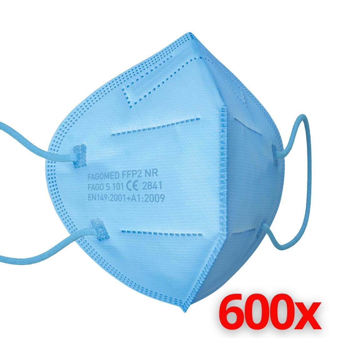 FFP2 Hellblau I Großpackung I Bunte FFP2 I ab 0,55€/Stück