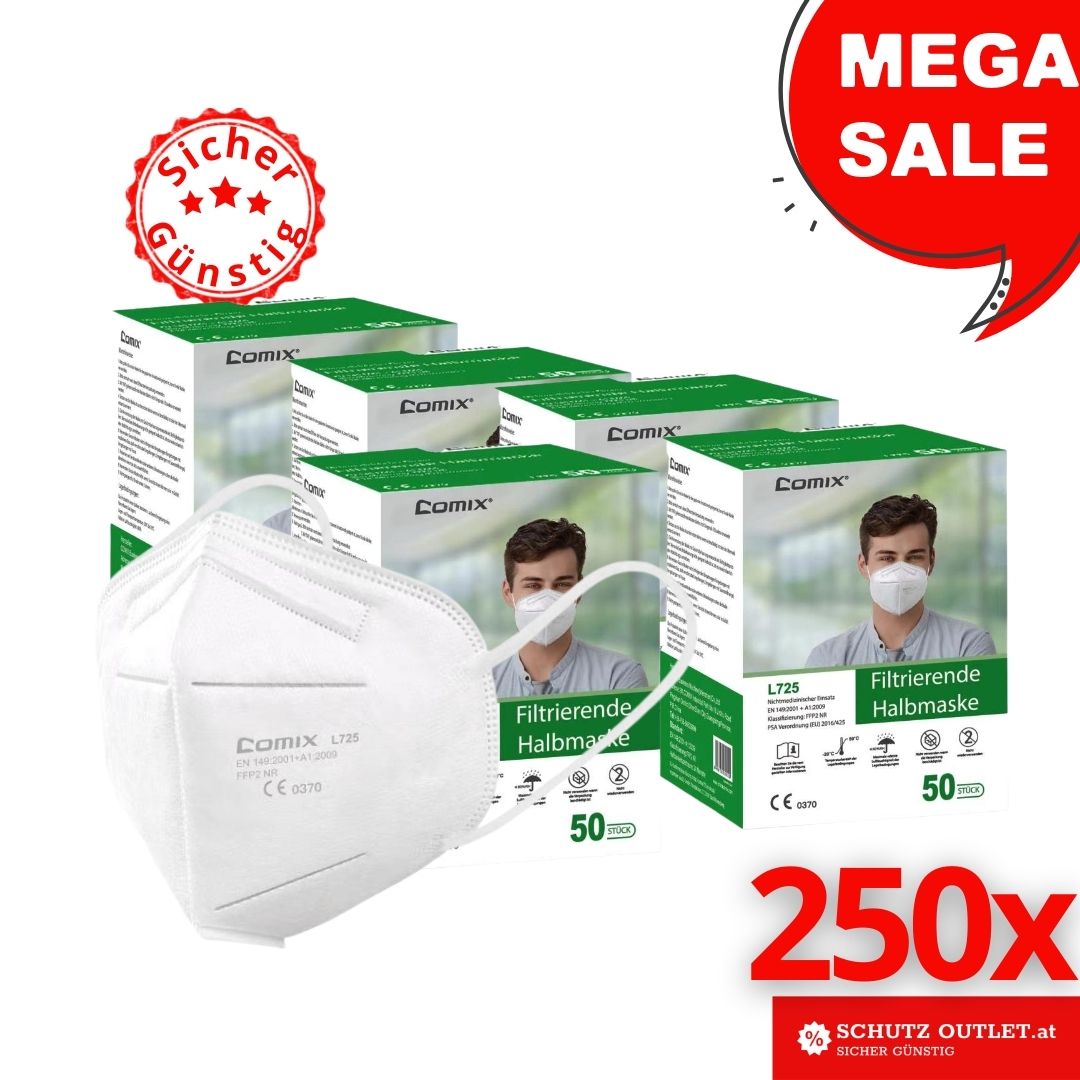 MEGA SALE I FFP2 Großpackung I Weiss I ab 0,27€/Stück