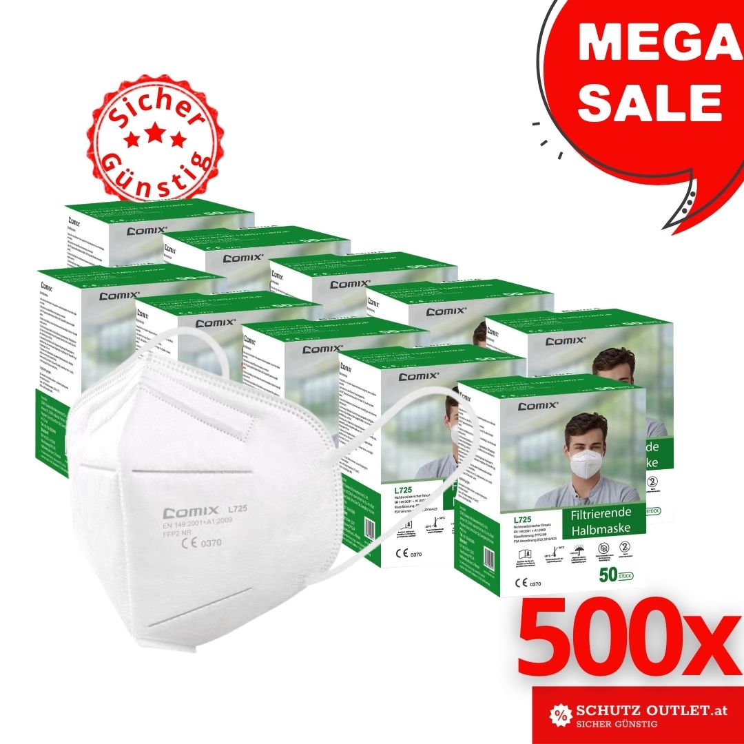 MEGA SALE I FFP2 Großpackung I Weiss I ab 0,27€/Stück