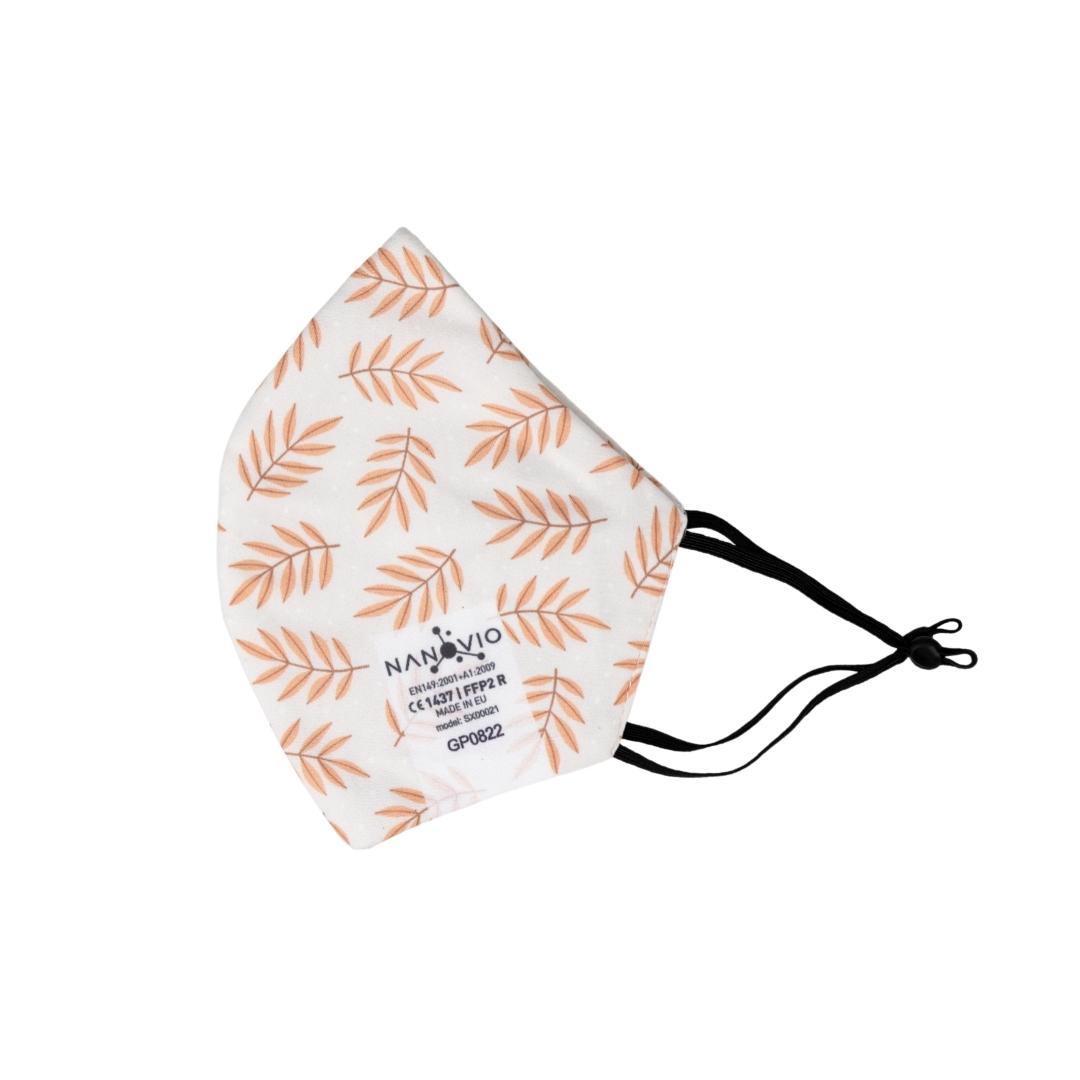 Nanovio FFP2 Maske wiederverwendbar I 5 Stück Autumn Mix I Nano Maske aus Europa