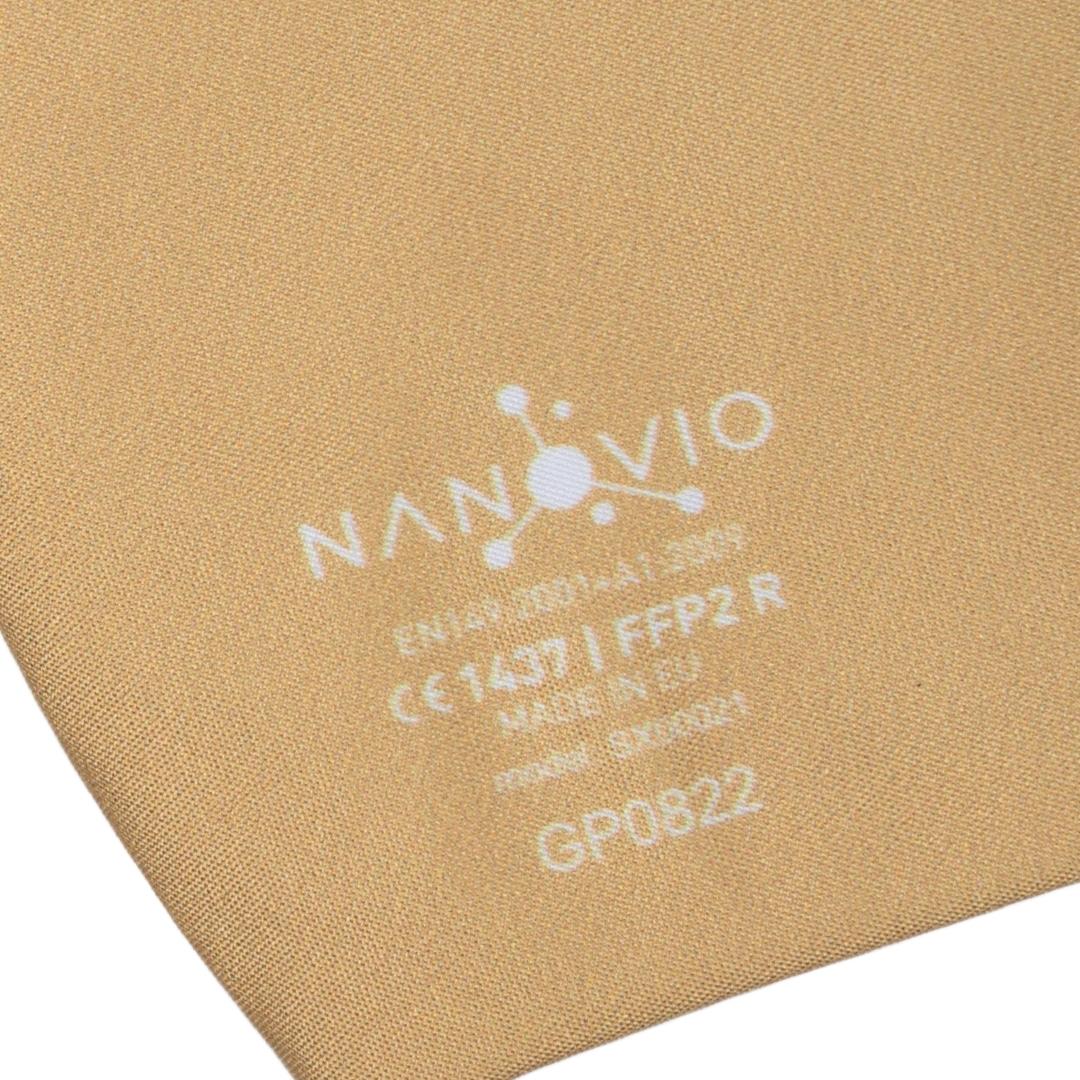 Nanovio FFP2 Maske wiederverwendbar I Mimosa I Nano Maske aus Europa