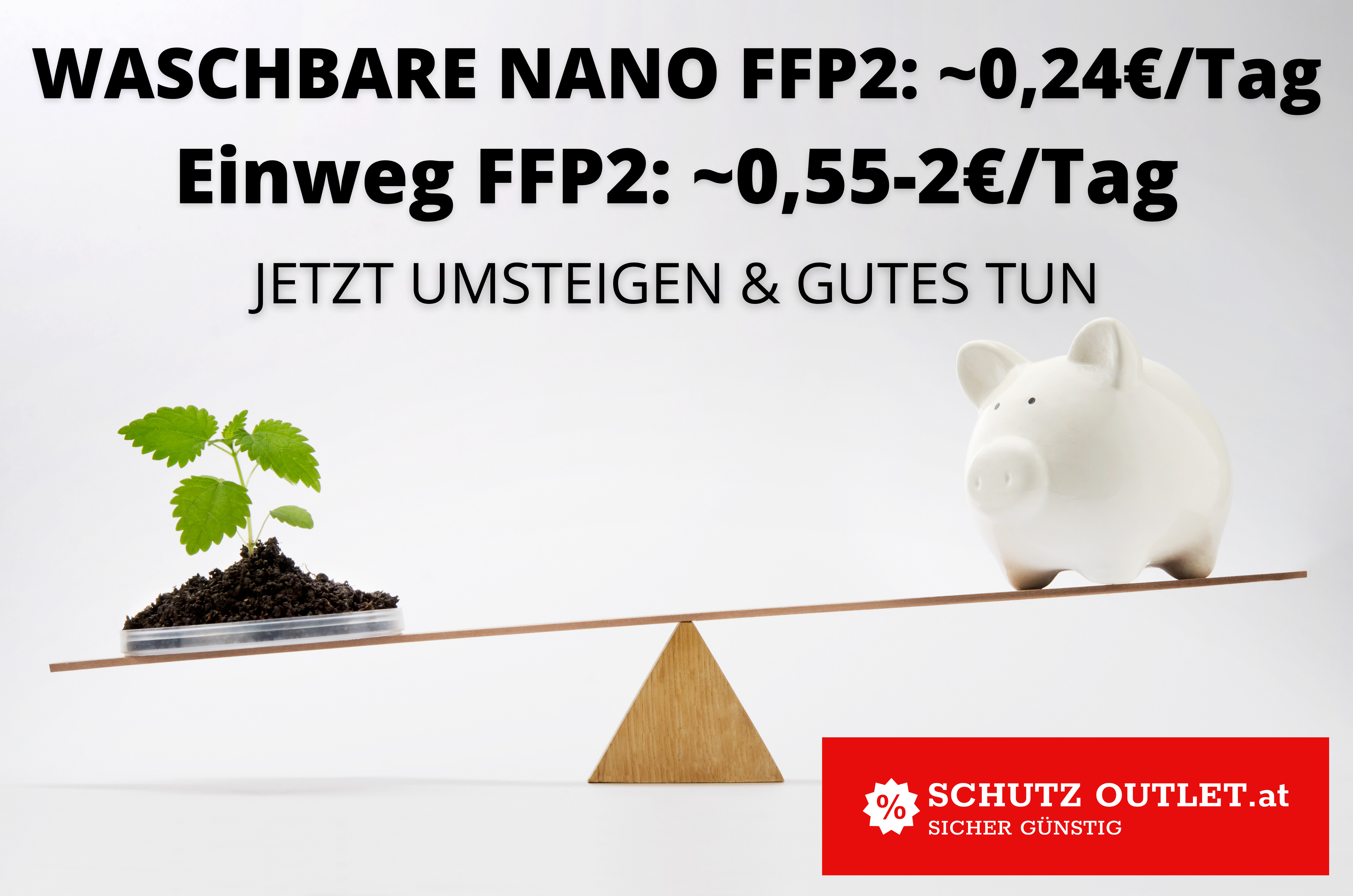 Wiederverwendbare FFP2 Nano Maske